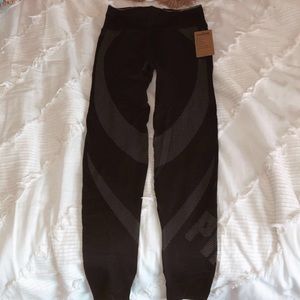 Pink high waisted full length leggings